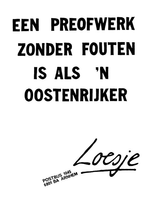 Een Oostenrijker